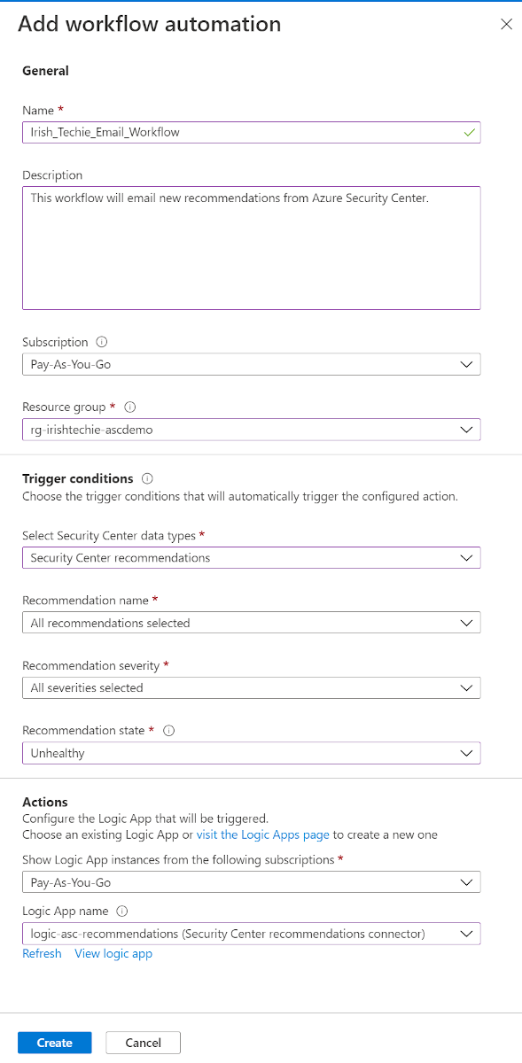 Workflow Automation Config